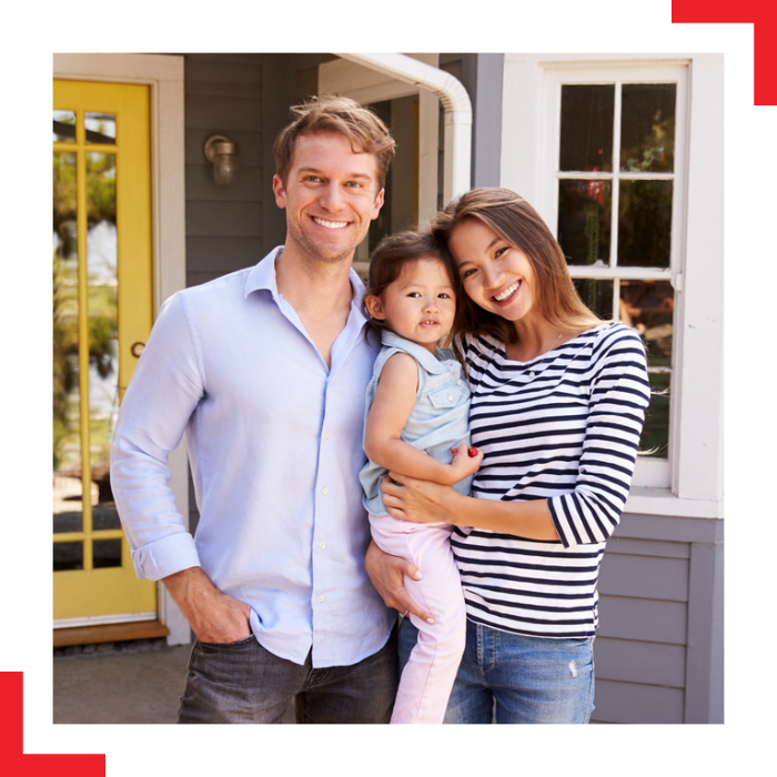 image of a happy family