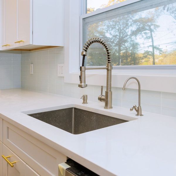 image of a faucet and sink